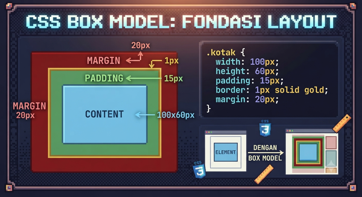 Box modal - fondasi layout