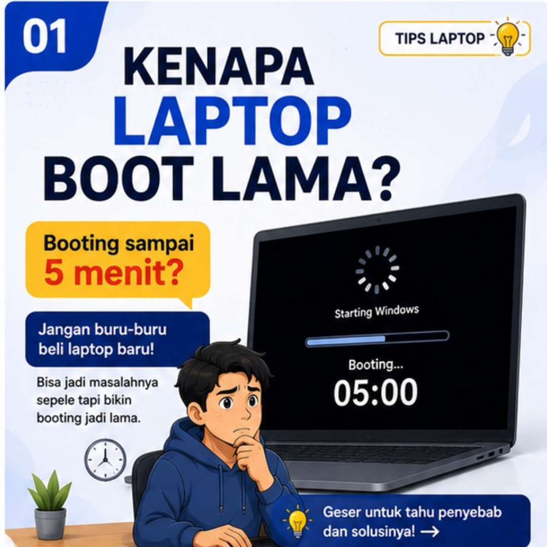 Kenapa Laptop Boot Lama