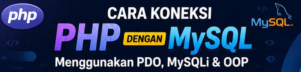 Koneksi php dengan mysql