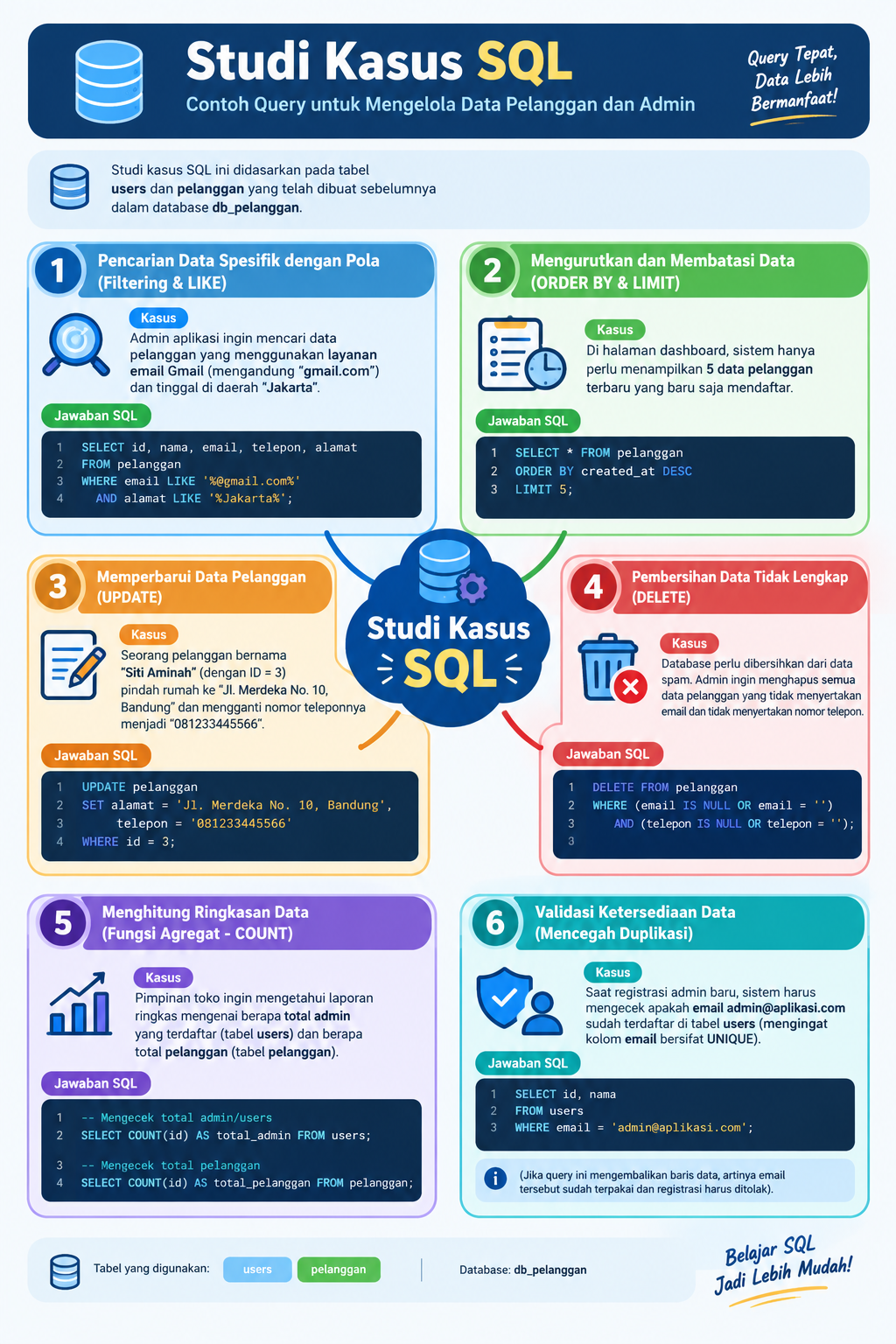 Studi kasus SQL