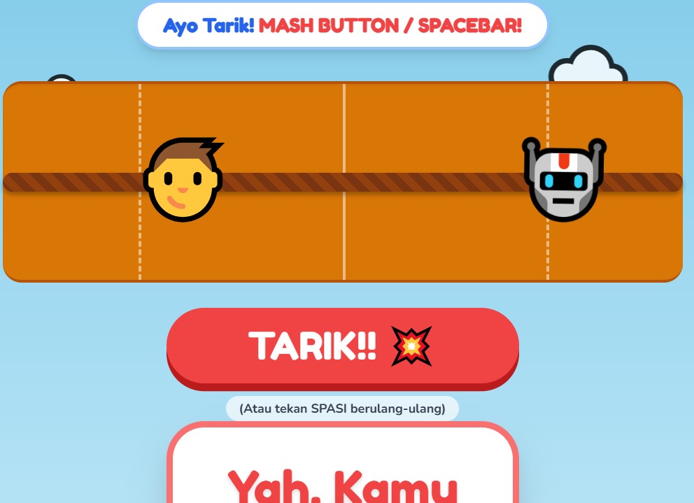 Game intetactive Gunting Batu kertas